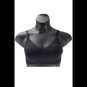 Bravado Designs Body Silk Seamless Nursing Bra Black -